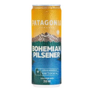 Cerveja Patagonia Bohemian Pilsener Lata 350ML 8X1