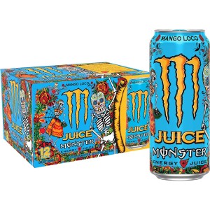 Energético Monster Mango Loco Lata 473ml com 6 unidades