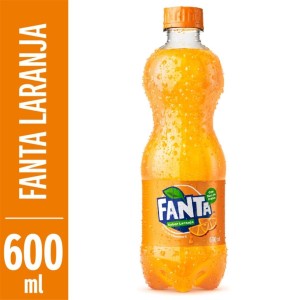 Refrigerante Fanta Laranja Pet 600ml Pack 12x1