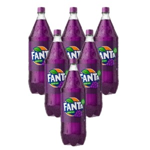 Refrigerante Fanta Uva 2L Pack 6x1