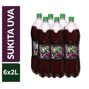 Refrigerante Sukita Uva 2L Pack 6x1