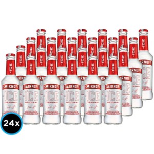 Smirnoff Ice Long Neck 275 ml com 24 unidades