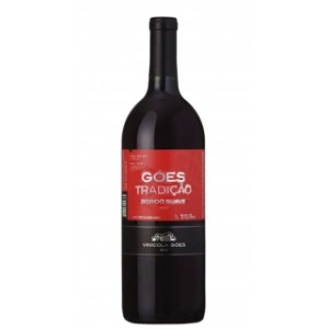 Vinho Tinto de Mesa Góes Tradição Bordô Suave 1L