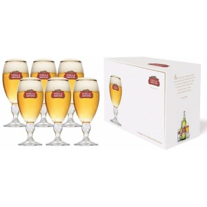 Kit Copo Stella Artois 250ml - 6 Unidades