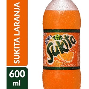 Refrigerante Sukita Laranja Pet 600ml Pack 12x1