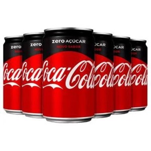 Refrigerante Coca Cola Zero 220ml Pack 12x1